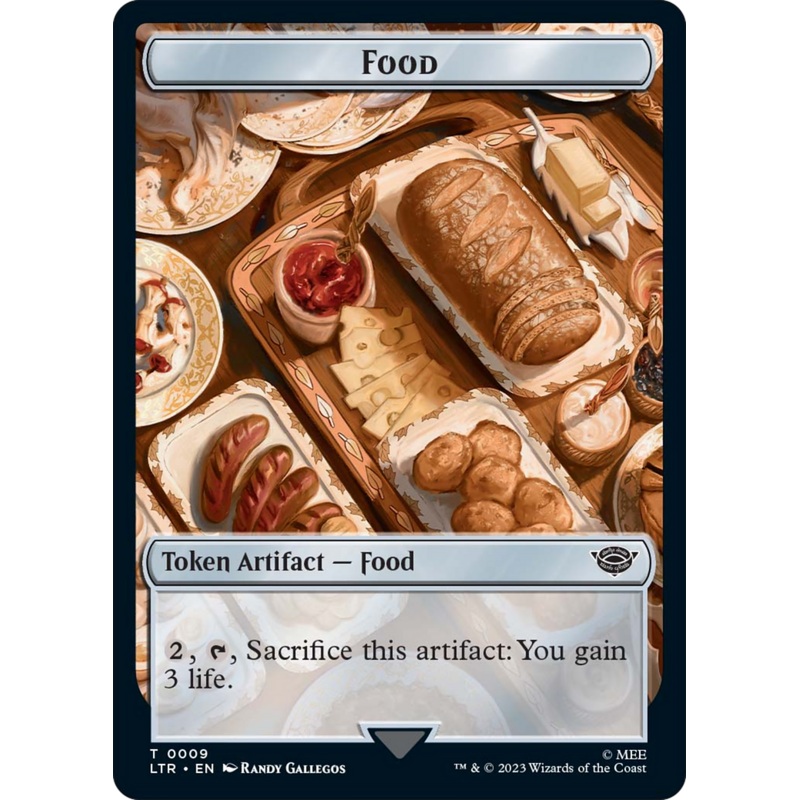 Food (09) // Orc Army (05) Double-Sided Token [The Lord of the Rings: Tales of Middle-Earth Tokens]