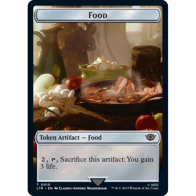 Food (10) // Orc Army (06) Double-Sided Token [The Lord of the Rings: Tales of Middle-Earth Tokens]