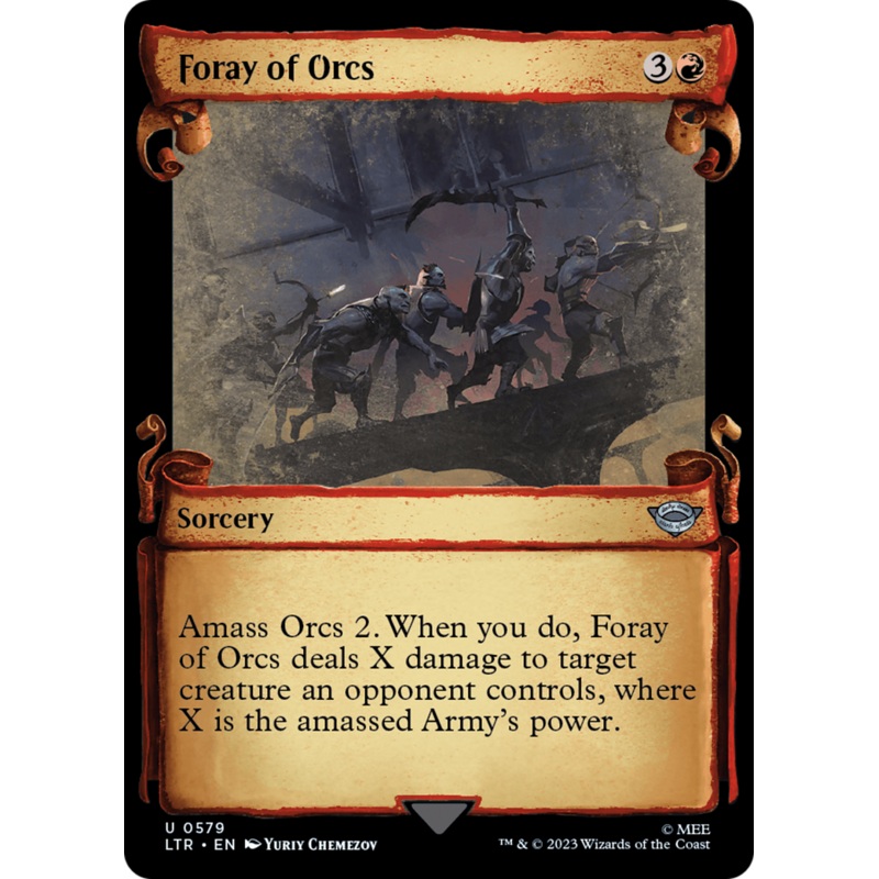 Foray of Orcs [The Lord of the Rings: Tales of Middle-Earth Showcase Scrolls]