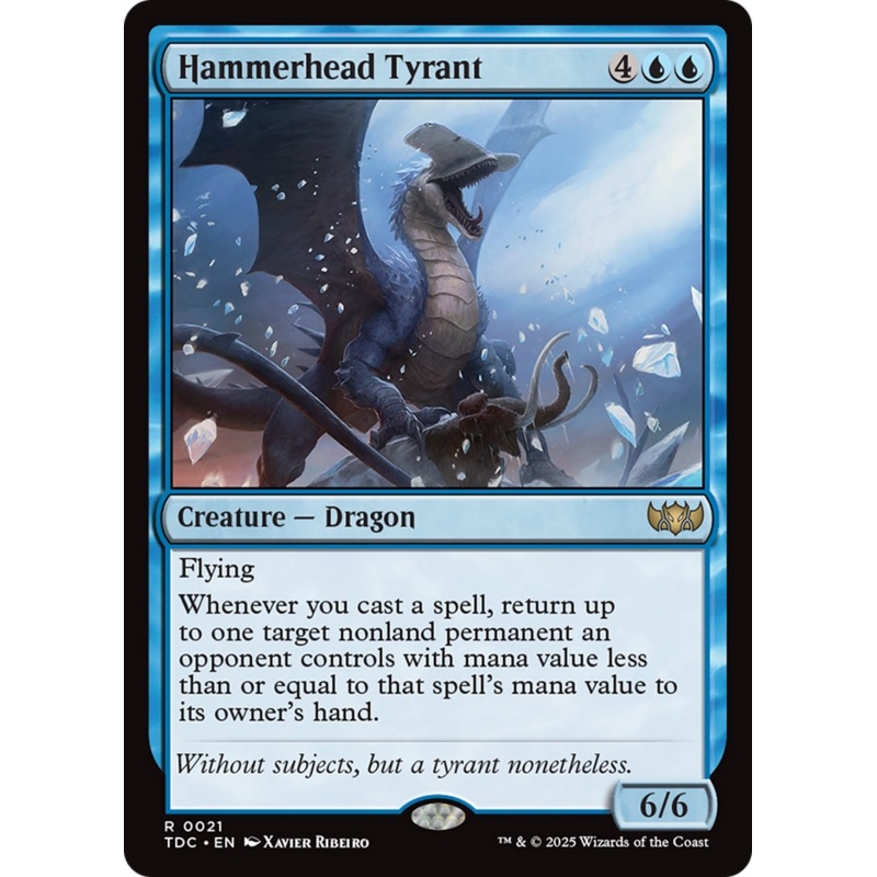 Hammerhead Tyrant [Tarkir: Dragonstorm Commander]