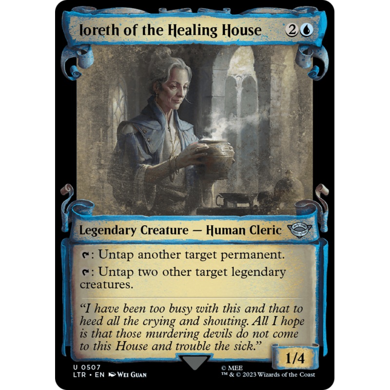 Ioreth of the Healing House [The Lord of the Rings: Tales of Middle-Earth Showcase Scrolls]