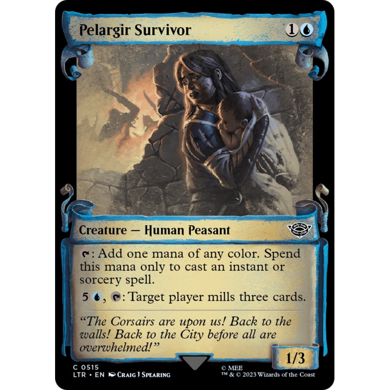 Pelargir Survivor [The Lord of the Rings: Tales of Middle-Earth Showcase Scrolls]