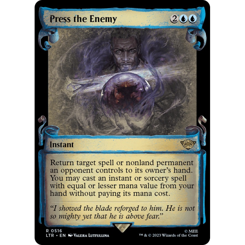 Press the Enemy [The Lord of the Rings: Tales of Middle-Earth Showcase Scrolls]