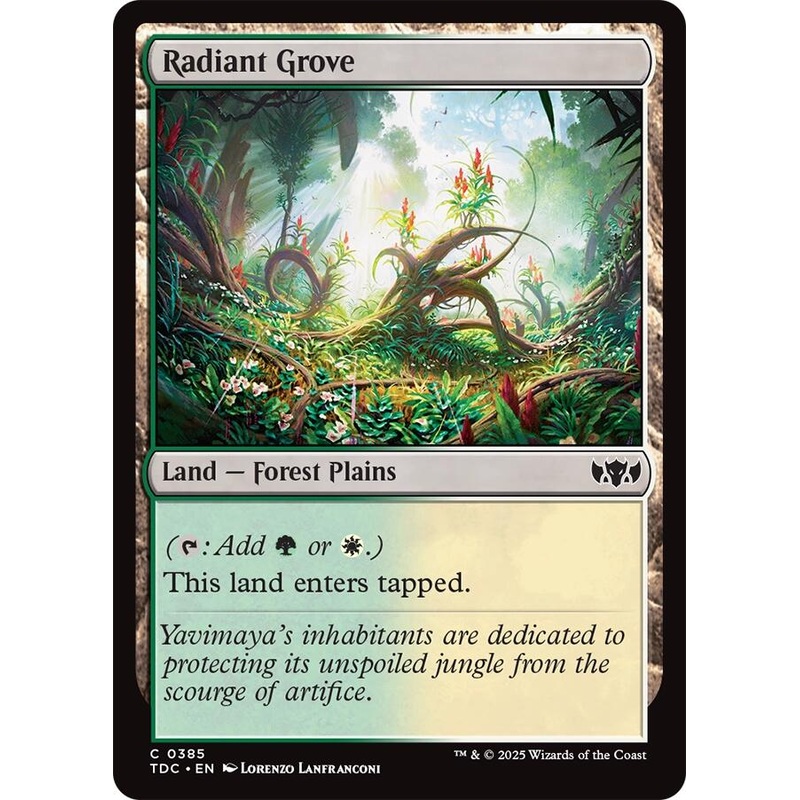Radiant Grove [Tarkir: Dragonstorm Commander]
