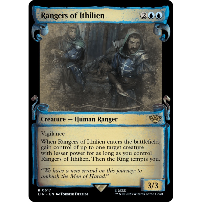 Rangers of Ithilien [The Lord of the Rings: Tales of Middle-Earth Showcase Scrolls]