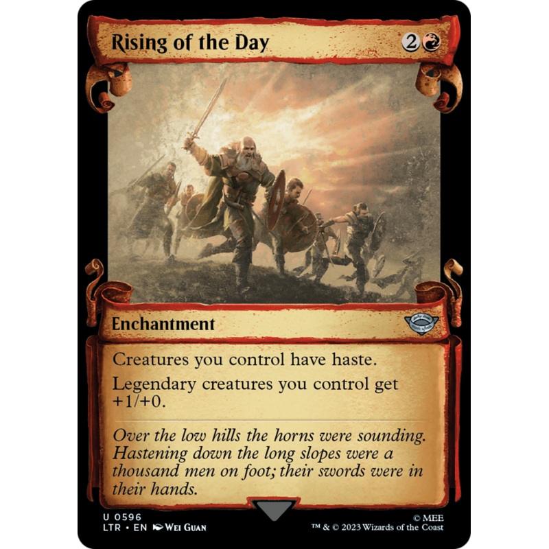 Rising of the Day [The Lord of the Rings: Tales of Middle-Earth Showcase Scrolls]