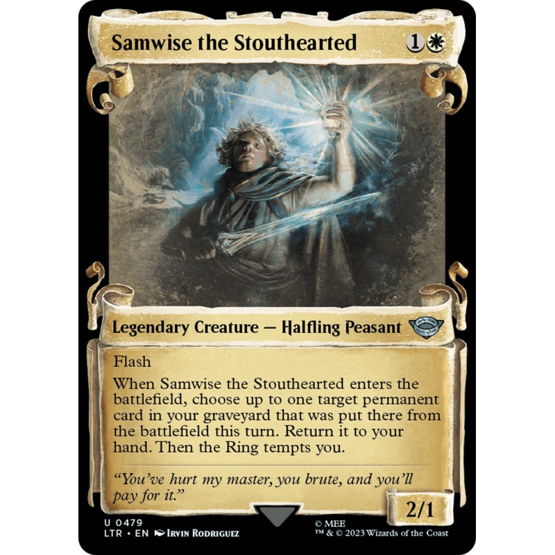 Samwise the Stouthearted [The Lord of the Rings: Tales of Middle-Earth Showcase Scrolls]