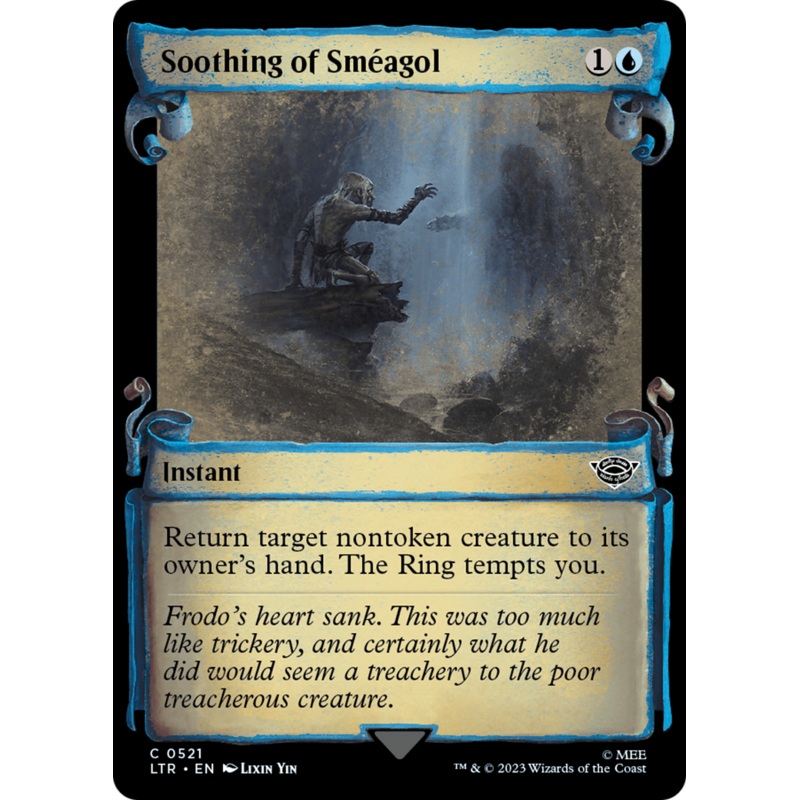 Soothing of Smeagol [The Lord of the Rings: Tales of Middle-Earth Showcase Scrolls]