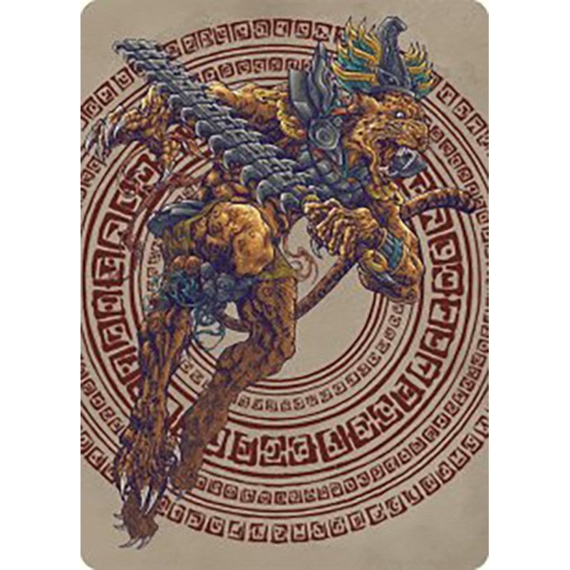 Sovereign Okinec Ahau Art Card [The Lost Caverns of Ixalan Art Series]