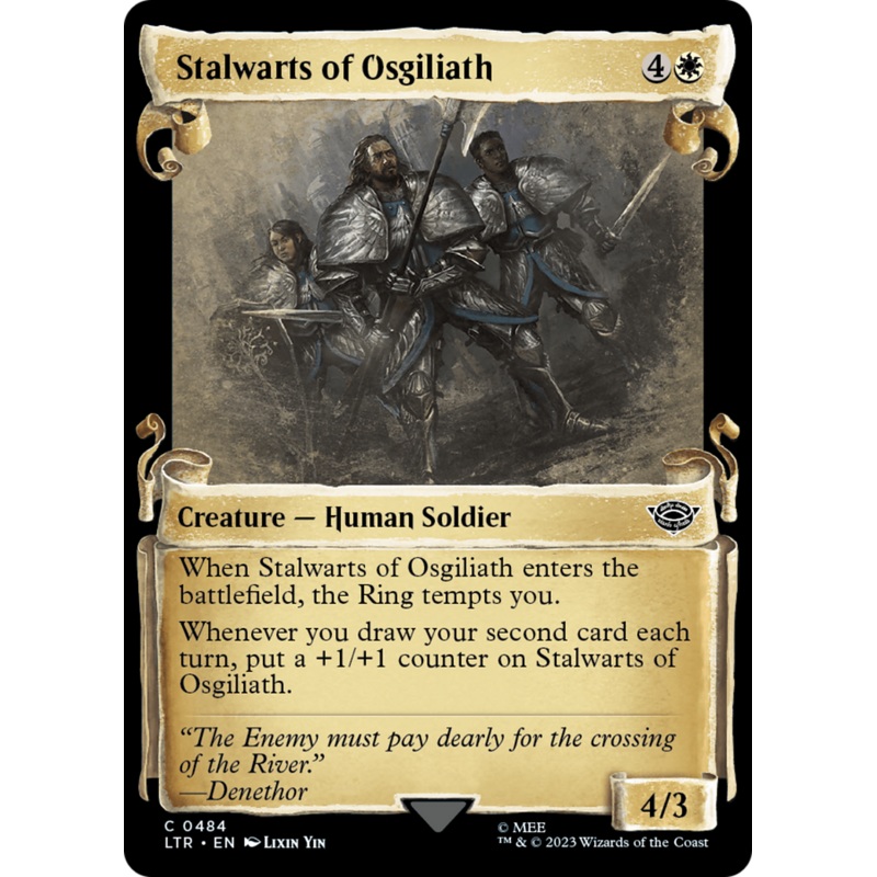 Stalwarts of Osgiliath [The Lord of the Rings: Tales of Middle-Earth Showcase Scrolls]