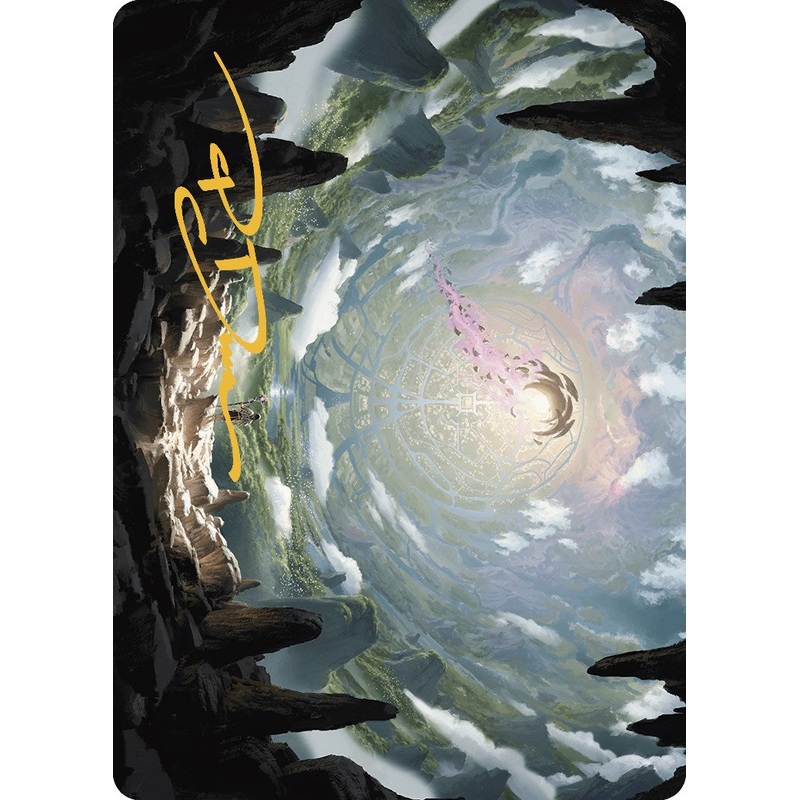 The Core Art Card (Gold-Stamped Signature) [The Lost Caverns of Ixalan Art Series]