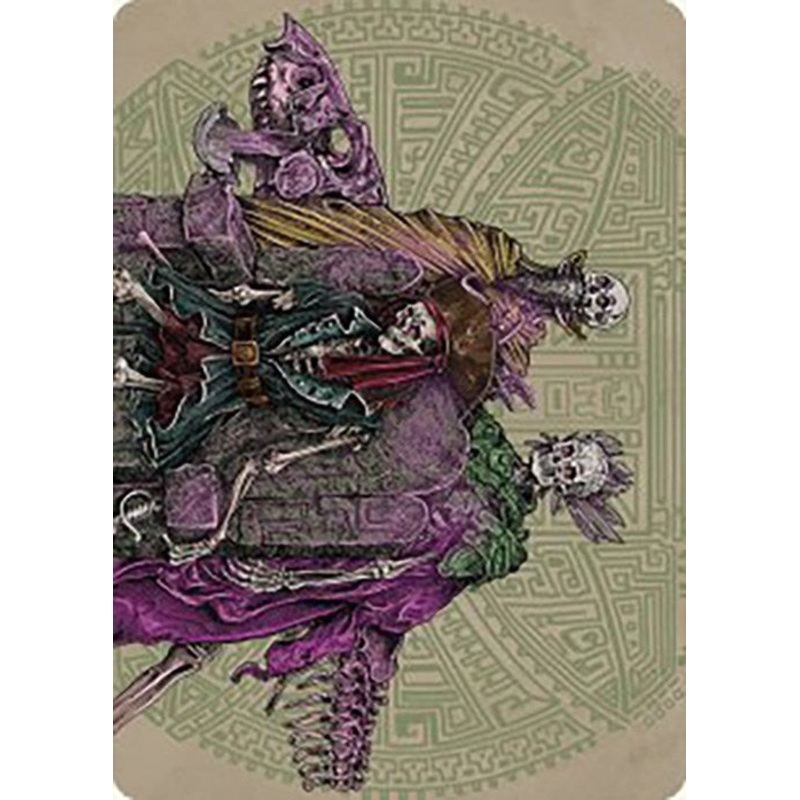 Throne of the Grim Captain Art Card [The Lost Caverns of Ixalan Art Series]
