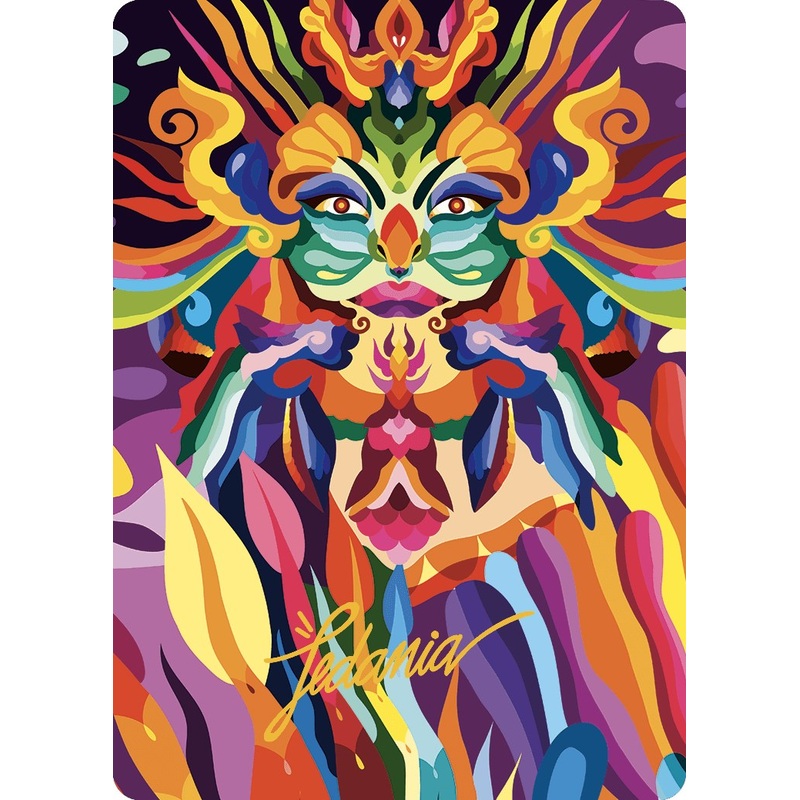 Tishana's Tidebinder Art Card (Gold-Stamped Signature) [The Lost Caverns of Ixalan Art Series]