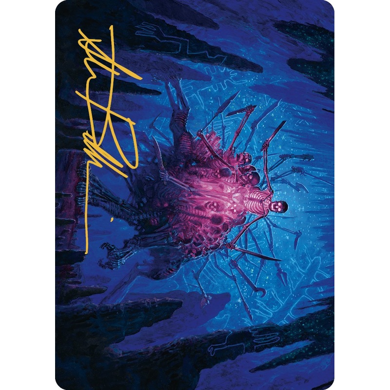 Uchbenbak, the Great Mistake Art Card (Gold-Stamped Signature) [The Lost Caverns of Ixalan Art Series]
