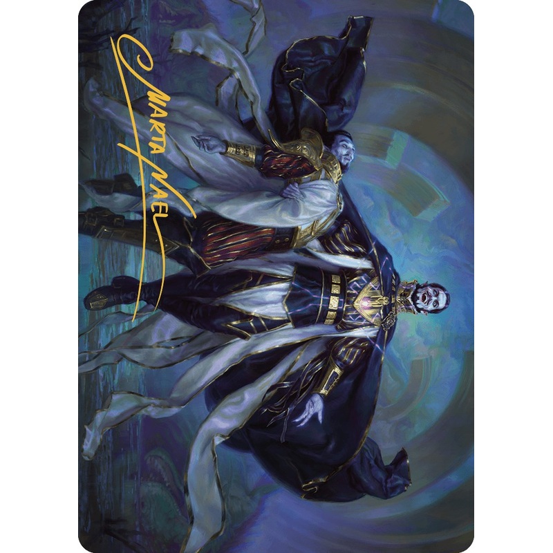 Vito, Fanatic of Aclazotz Art Card (Gold-Stamped Signature) [The Lost Caverns of Ixalan Art Series]