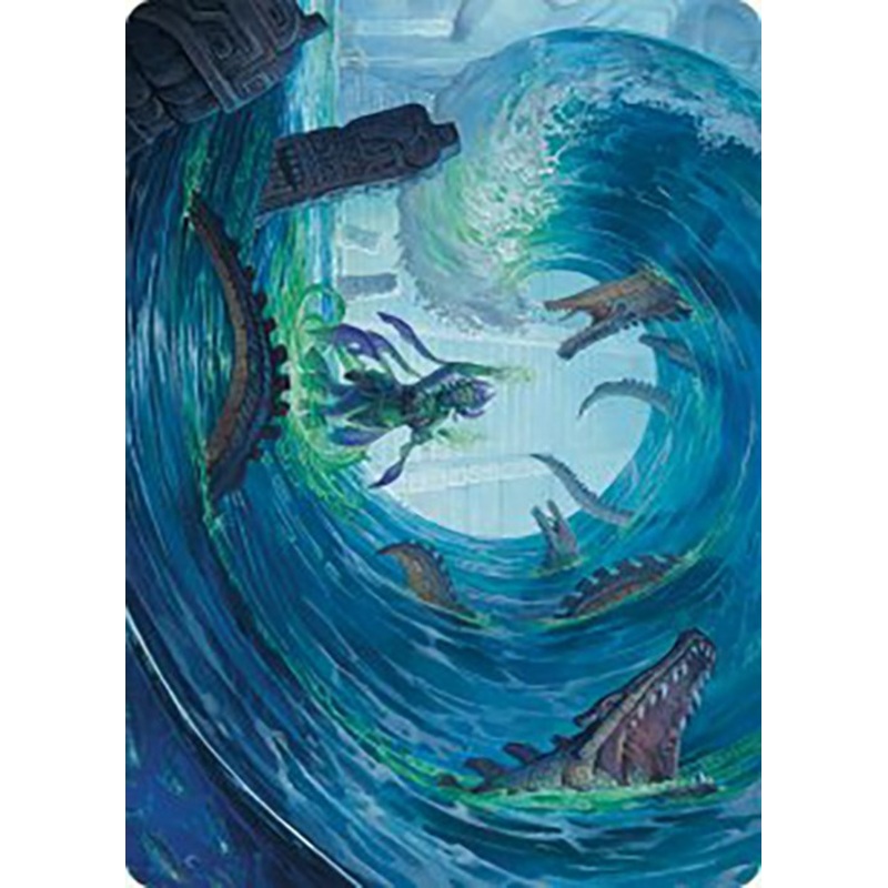 Wave Goodbye Art Card [The Lost Caverns of Ixalan Art Series]