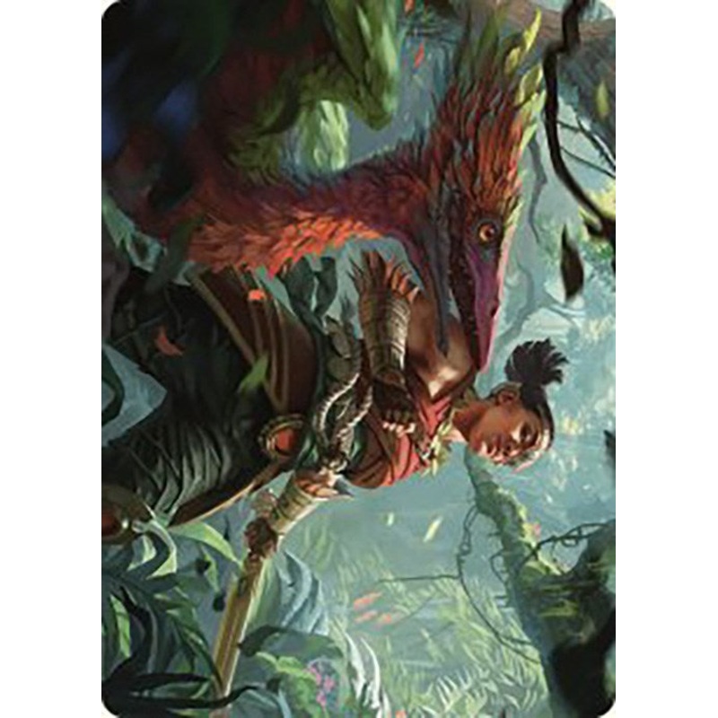 Wayta, Trainer Prodigy Art Card [The Lost Caverns of Ixalan Art Series]