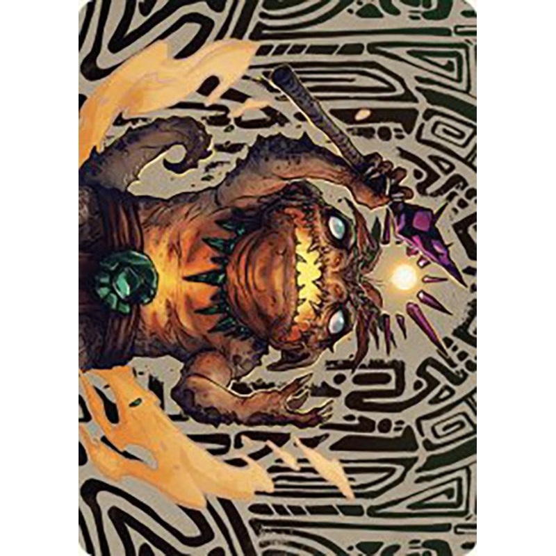 Zoyowa Lava-Tongue Art Card [The Lost Caverns of Ixalan Art Series]