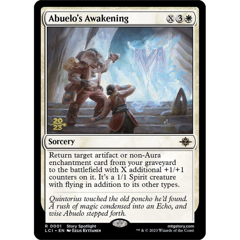 Abuelo's Awakening [The Lost Caverns of Ixalan Prerelease Cards]