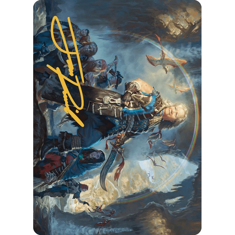 Admiral Brass, Unsinkable Art Card (Gold-Stamped Signature) [The Lost Caverns of Ixalan Art Series]