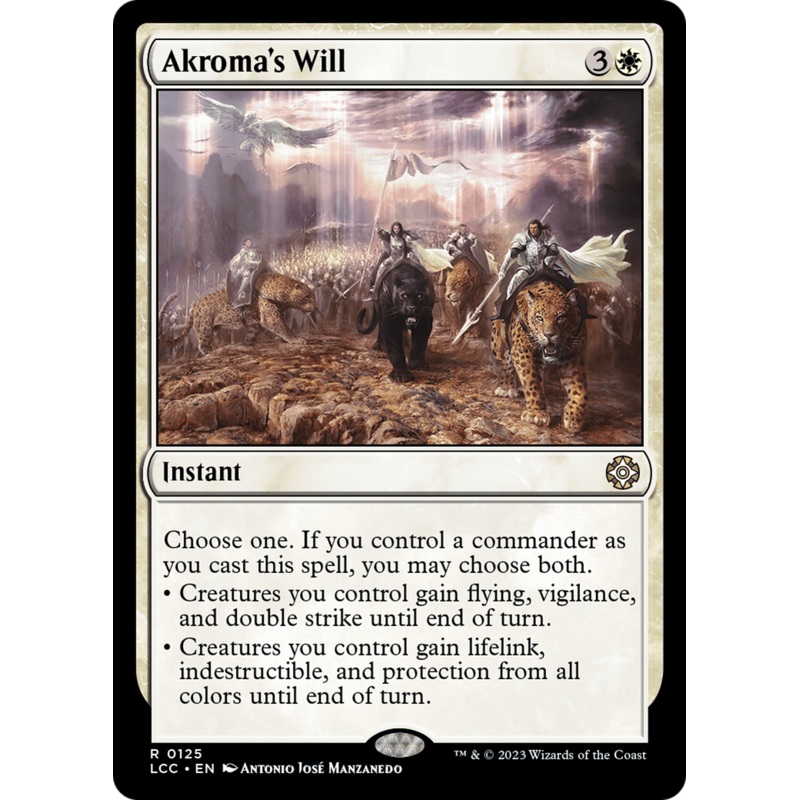 Akroma's Will [The Lost Caverns of Ixalan Commander]