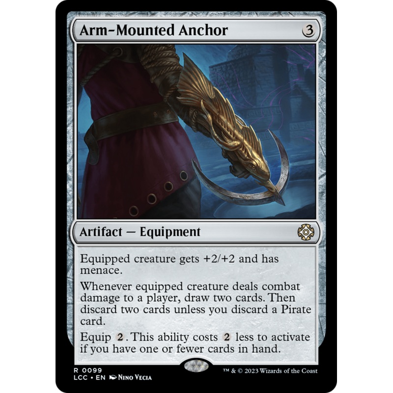 Arm-Mounted Anchor [The Lost Caverns of Ixalan Commander]
