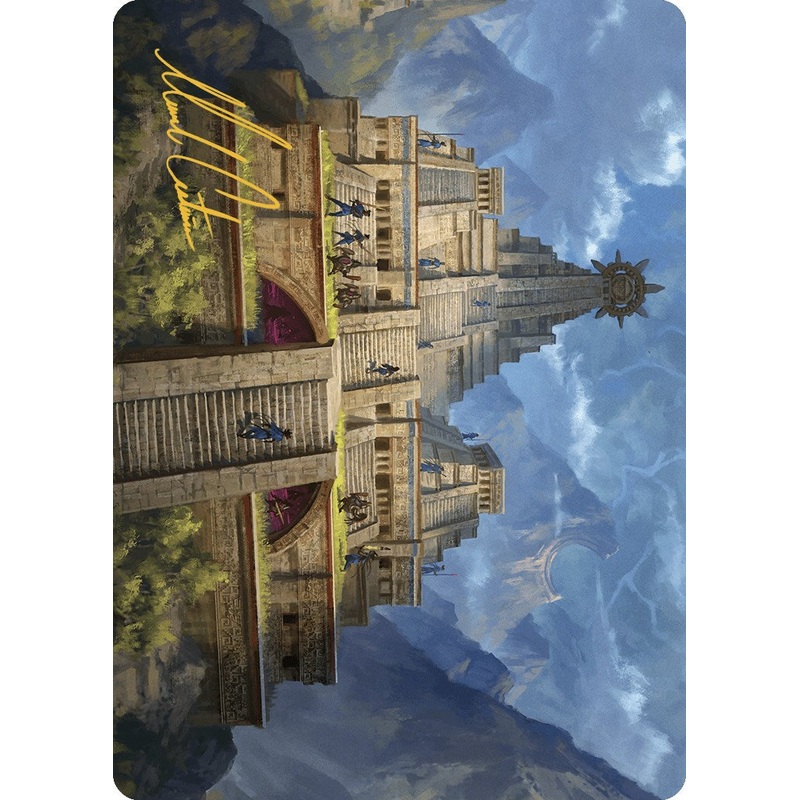 Barracks of the Thousand Art Card (Gold-Stamped Signature) [The Lost Caverns of Ixalan Art Series]