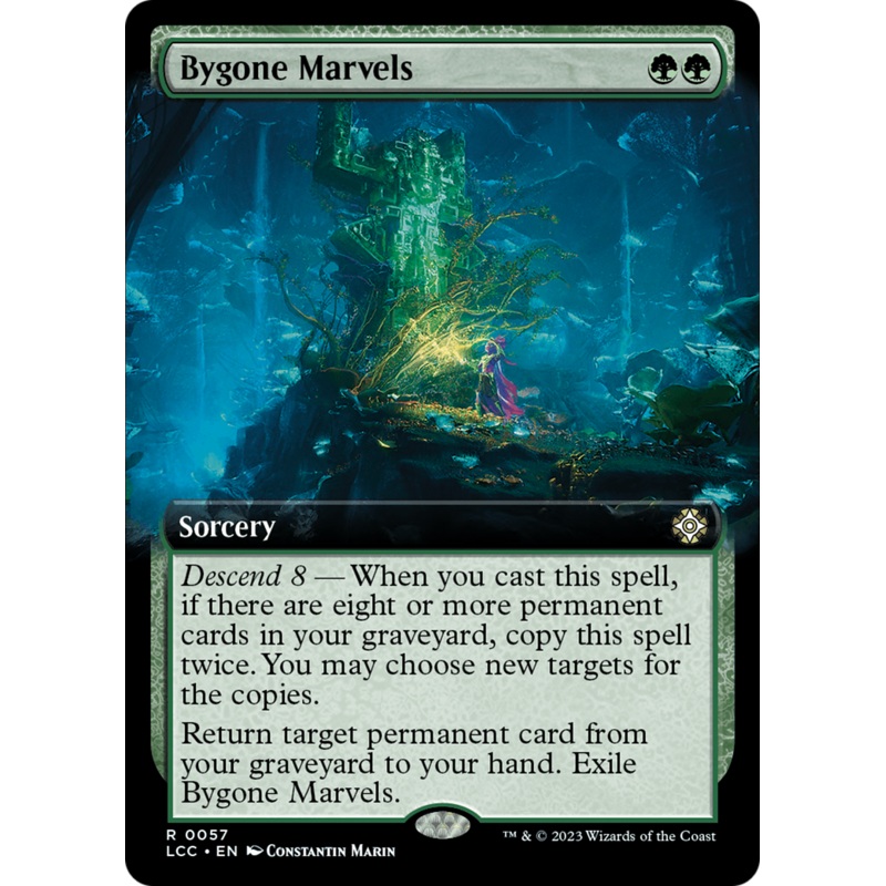 Bygone Marvels (Extended Art) [The Lost Caverns of Ixalan Commander]