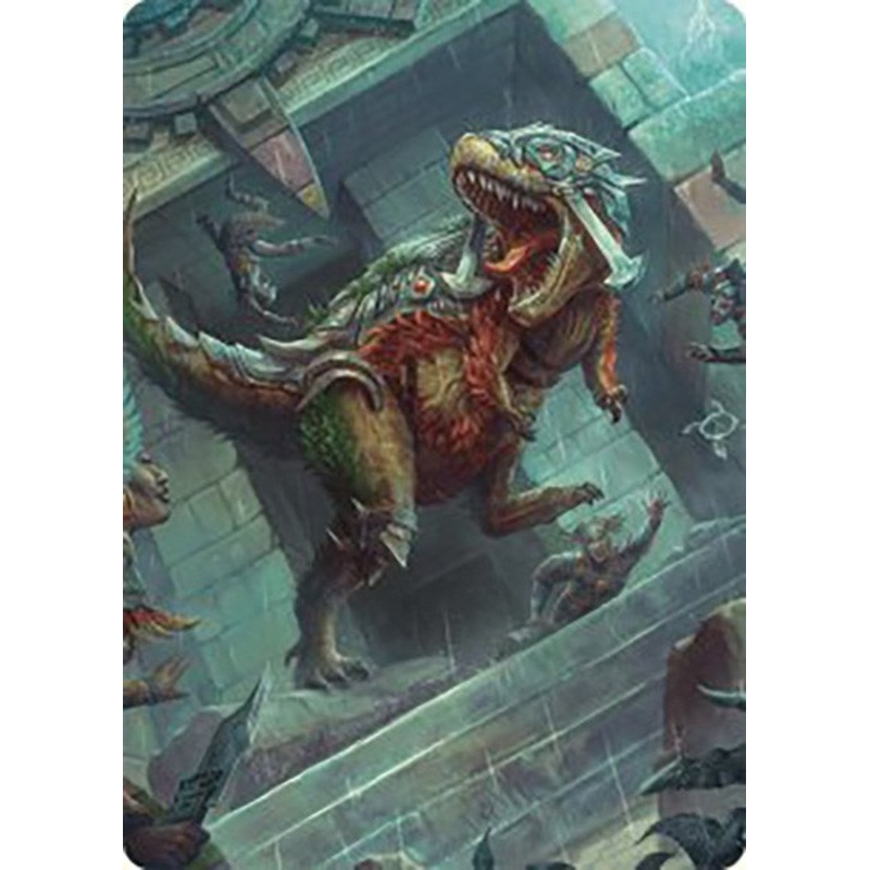 Carnage Tyrant Art Card [The Lost Caverns of Ixalan Art Series]