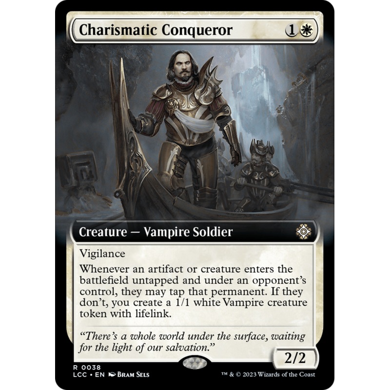 Charismatic Conqueror (Extended Art) [The Lost Caverns of Ixalan Commander]