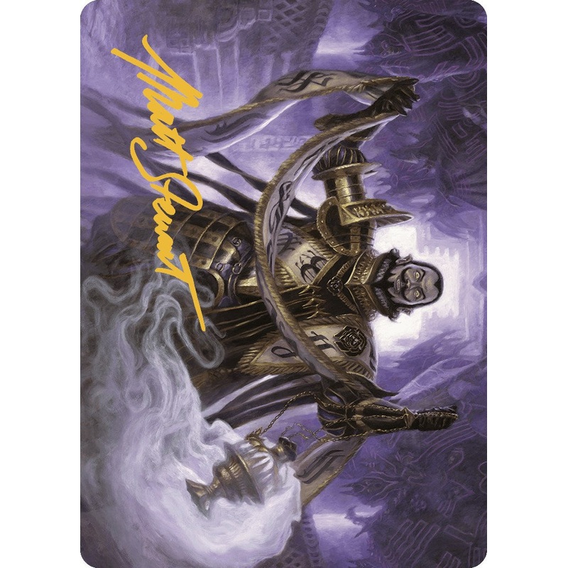 Clavileno, First of the Blessed Art Card (70/81) (Gold-Stamped Signature) [The Lost Caverns of Ixalan Art Series]