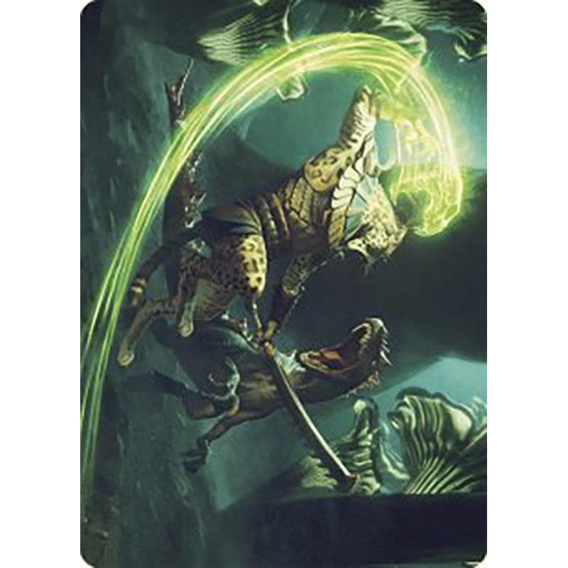 Contest of Claws Art Card [The Lost Caverns of Ixalan Art Series]