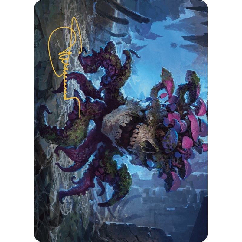 Deathcap Marionette Art Card (Gold-Stamped Signature) [The Lost Caverns of Ixalan Art Series]