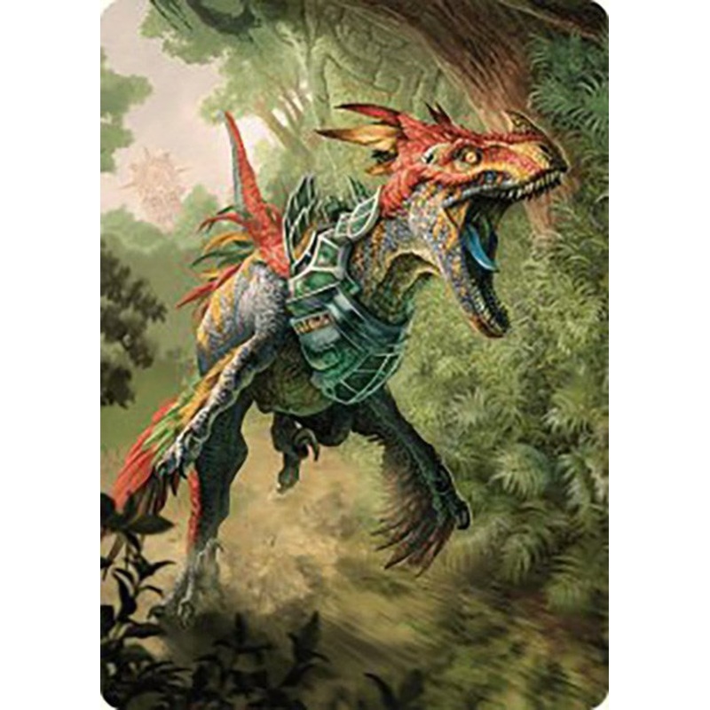 Dinosaur Token Art Card [The Lost Caverns of Ixalan Art Series]