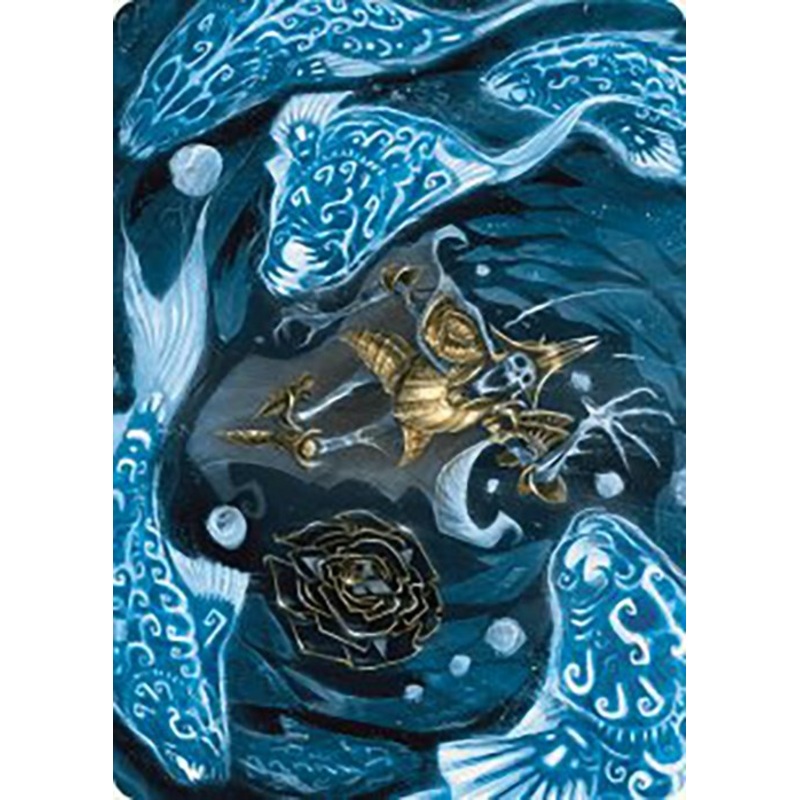 Eaten by Piranhas Art Card [The Lost Caverns of Ixalan Art Series]