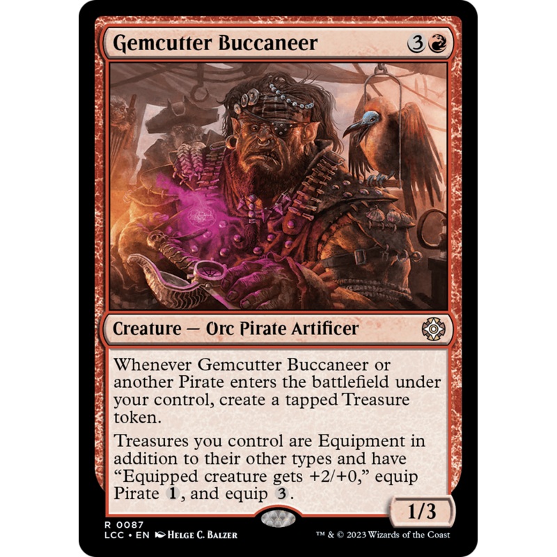 Gemcutter Buccaneer [The Lost Caverns of Ixalan Commander]