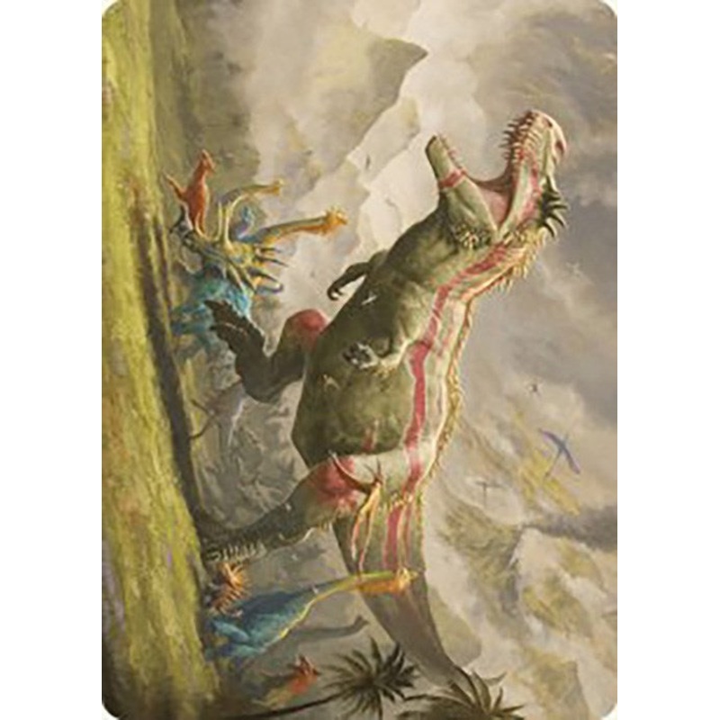 Ghalta, Stampede Tyrant Art Card [The Lost Caverns of Ixalan Art Series]