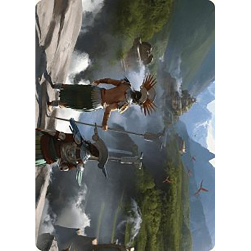 Glimpse the Core Art Card [The Lost Caverns of Ixalan Art Series]