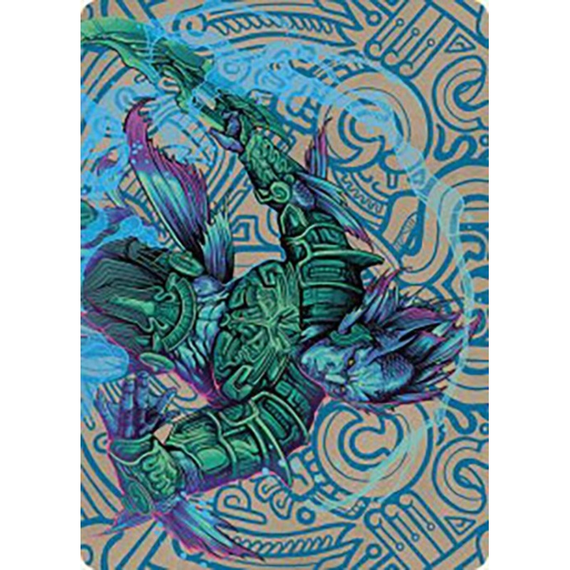 Hakbal of the Surging Soul Art Card [The Lost Caverns of Ixalan Art Series]