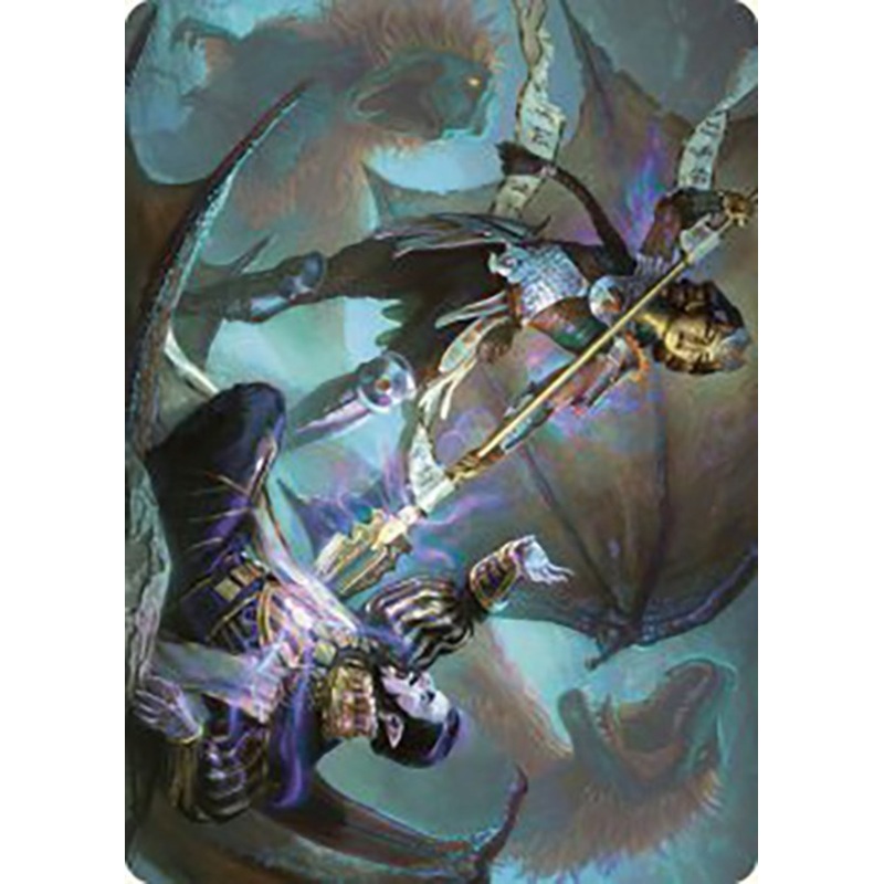 Huatli's Final Strike Art Card [The Lost Caverns of Ixalan Art Series]