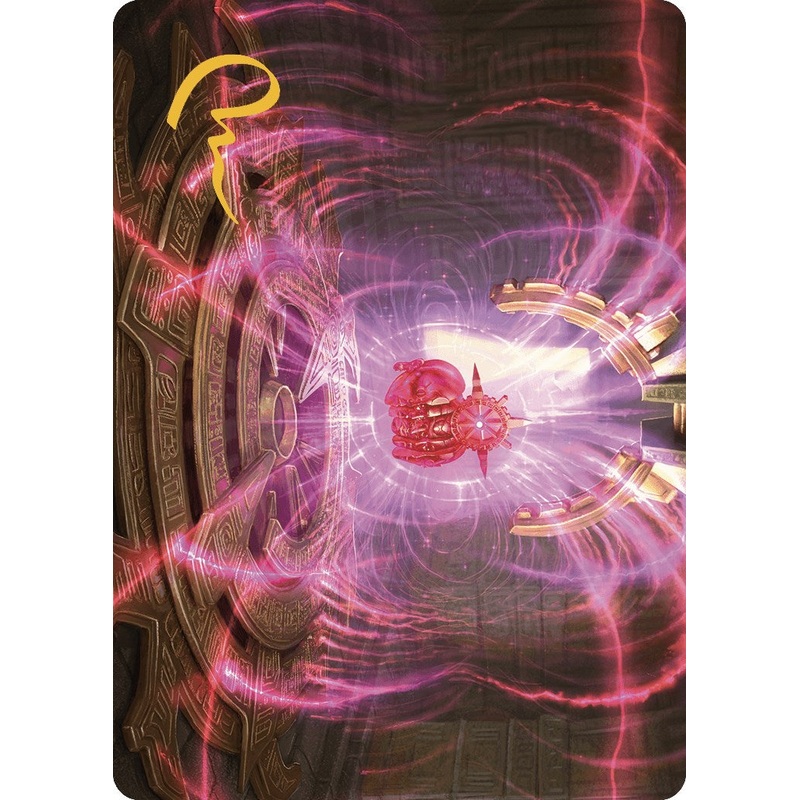 Locus of Enlightenment Art Card (Gold-Stamped Signature) [The Lost Caverns of Ixalan Art Series]