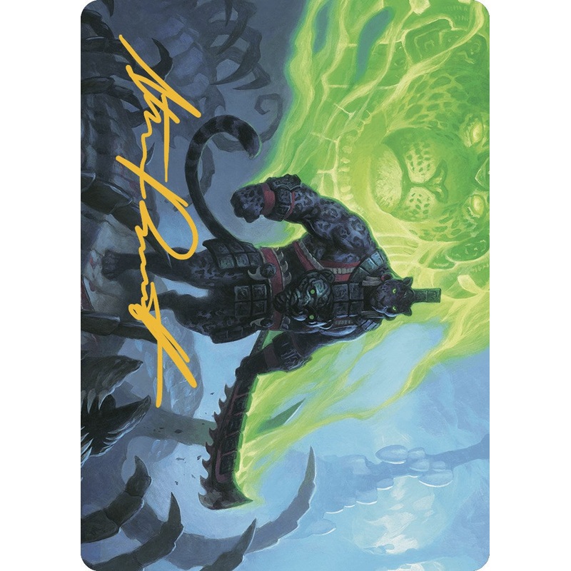 Malamet Veteran Art Card (Gold-Stamped Signature) [The Lost Caverns of Ixalan Art Series]