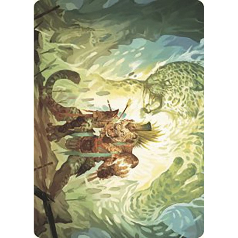 Might of the Ancestors Art Card [The Lost Caverns of Ixalan Art Series]