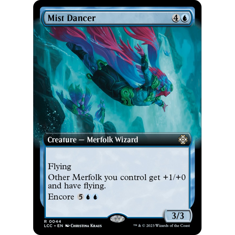 Mist Dancer (Extended Art) [The Lost Caverns of Ixalan Commander]