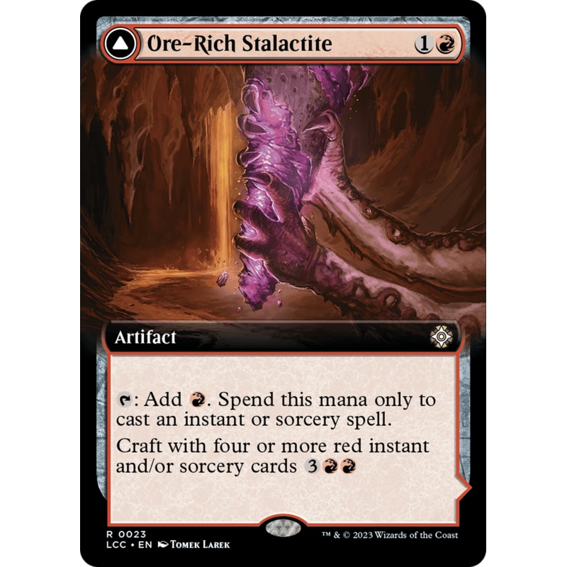 Ore-Rich Stalactite (Extended Art) [The Lost Caverns of Ixalan Commander]