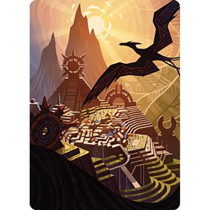 Plains Art Card [The Lost Caverns of Ixalan Art Series]