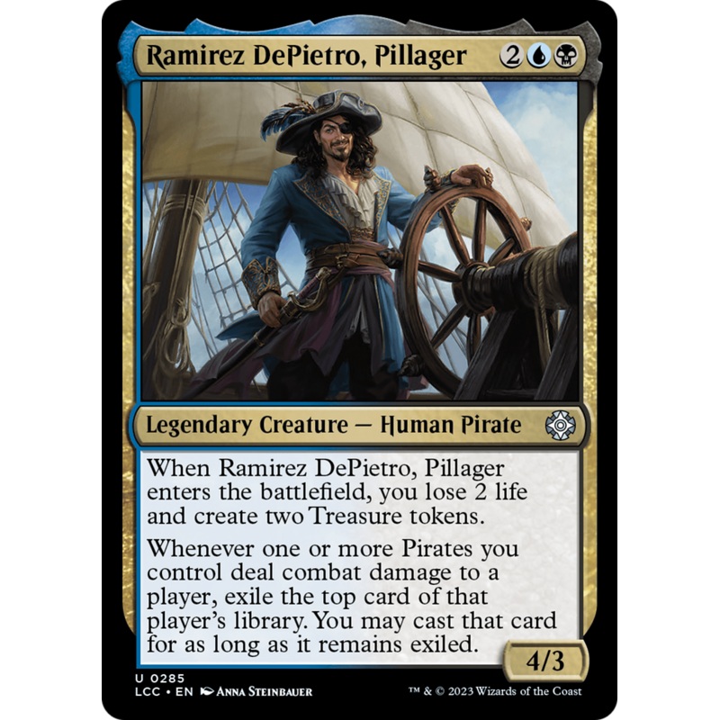 Ramirez DePietro, Pillager [The Lost Caverns of Ixalan Commander]