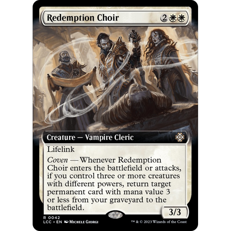 Redemption Choir (Extended Art) [The Lost Caverns of Ixalan Commander]