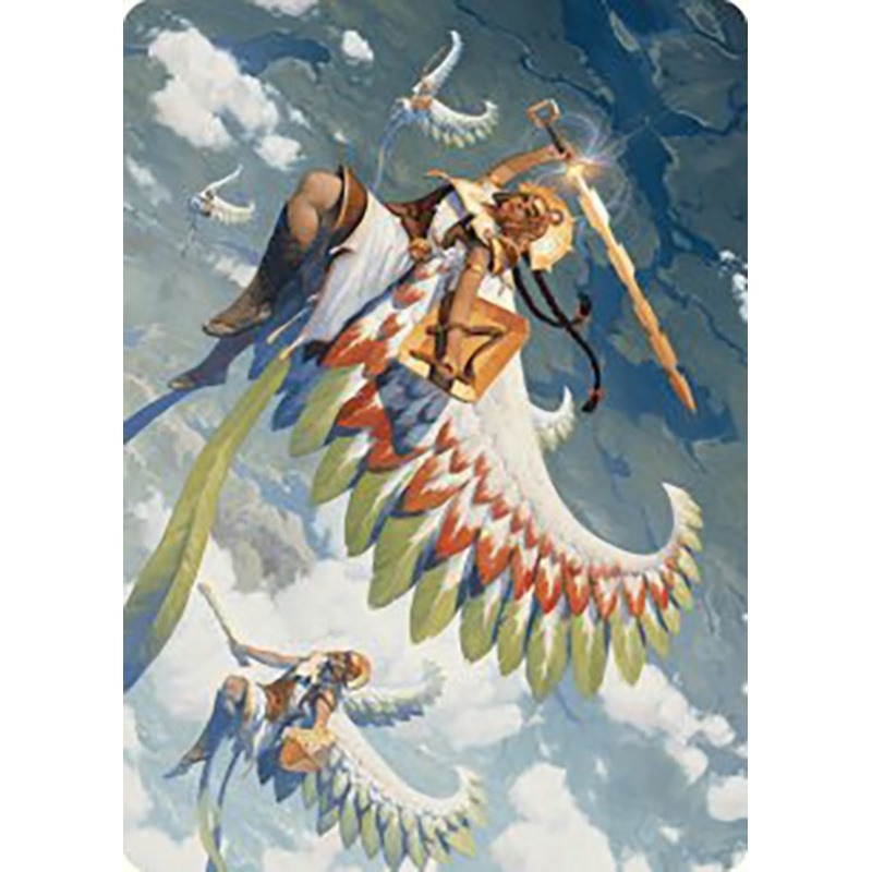 Resplendent Angel Art Card (5/81) [The Lost Caverns of Ixalan Art Series]