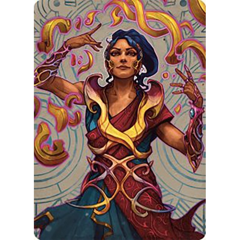 Saheeli, the Sun's Brilliance Art Card [The Lost Caverns of Ixalan Art Series]